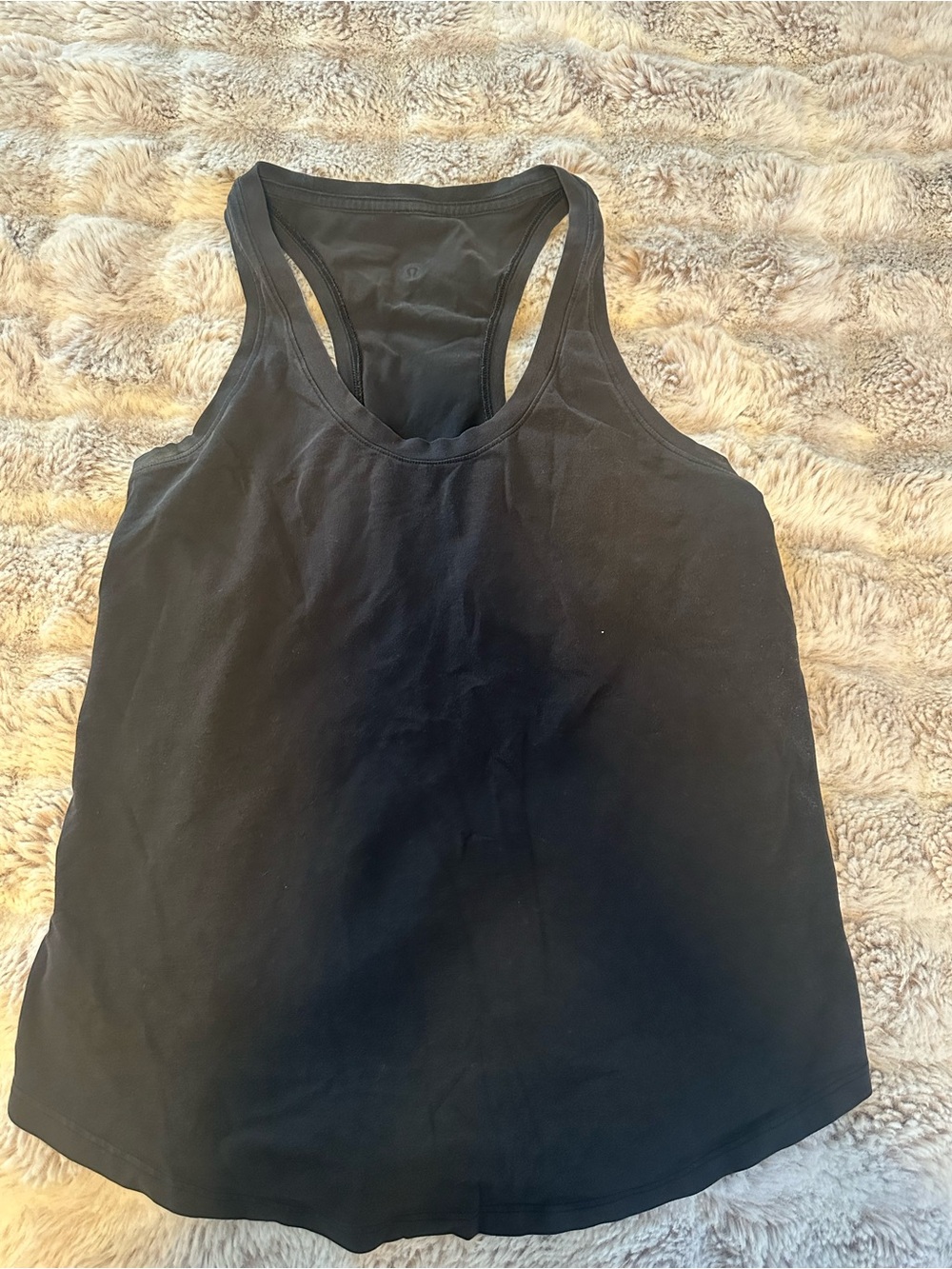 lululemon athletica Black Racerback Tank Top